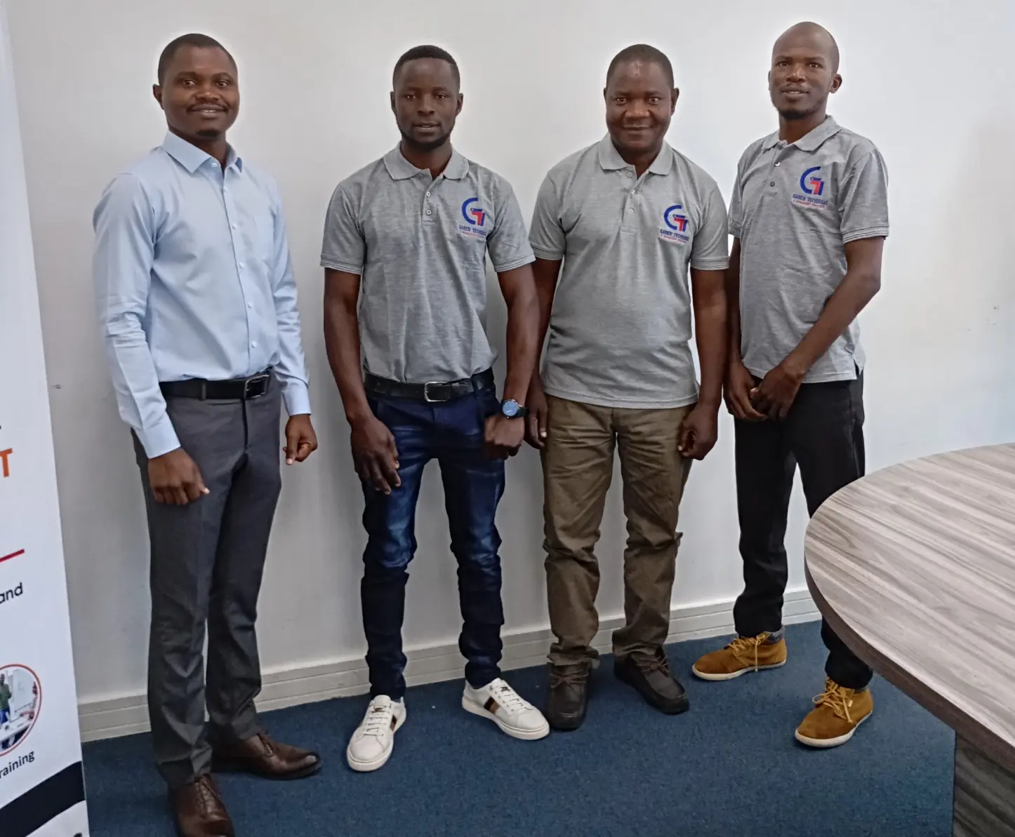 Garen Consultants office interior with engineers working.